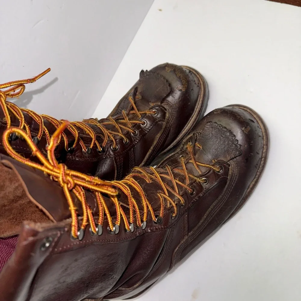Hoffman Boots 600CT Powerline Boots Men 10.5 Leather Waterproof Composite Toe